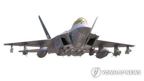한국형 전투기 'KF-X' 전면부 기본설계 형상 모습. (출처: 연합뉴스)