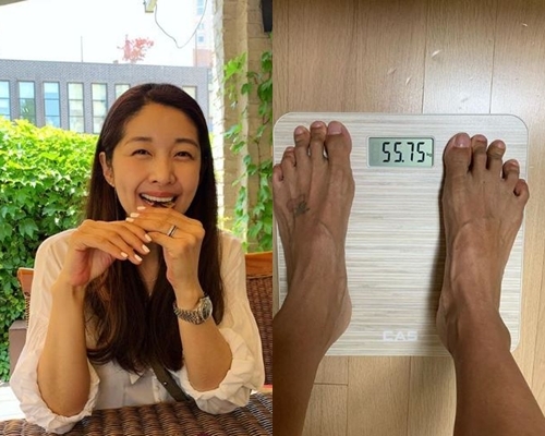 김빈우 55kg 다이어트 성공 인증 (출처: 김빈우 인스타그램)