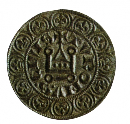 프랑스의 왕 루이 9세(1226~1270)의 투르누아 은화(25.3mm) (제공=풍화 화동양행)
