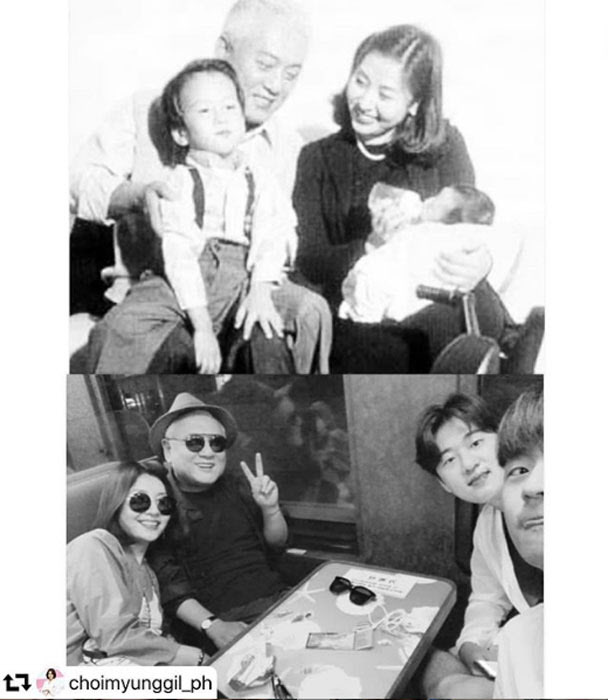 최명길 가족사진 (출처: 최명길 인스타그램)
