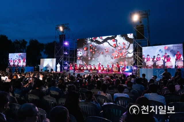 지난해 열린 DMZ국제다큐멘터리영화제 개막식 모습. (제공: 경기도)ⓒ천지일보 2019.9.19