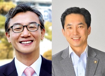 21대 총선에서 4번째 리턴매치를 펼칠 민주당 전재수 의원(왼쪽)과 한국당 박민식 전 의원. ⓒ천지일보 2019.9.26