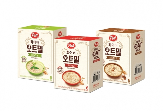 동서식품 포스트 화이버 오트밀’ 3종. (제공: 동서식품)