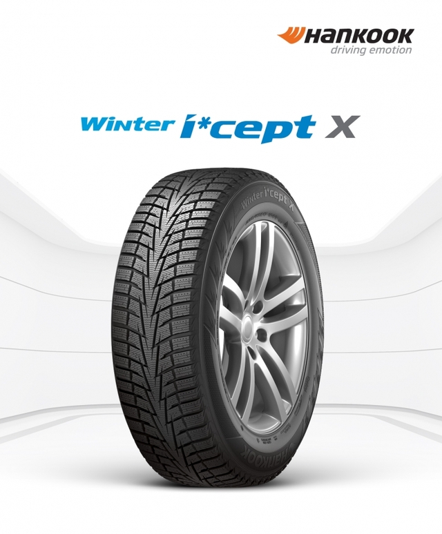 한국타이어앤테크놀로지(한국타이어)가 겨울철 안전운전의 필수품인 겨울용 스포츠유틸리티차량(SUV) 타이어 ‘윈터 아이셉트 X(Winter i*cept X)’를 새롭게 출시했다. (제공: 한국타이어앤테크놀로지) ⓒ천지일보 2019.10.11