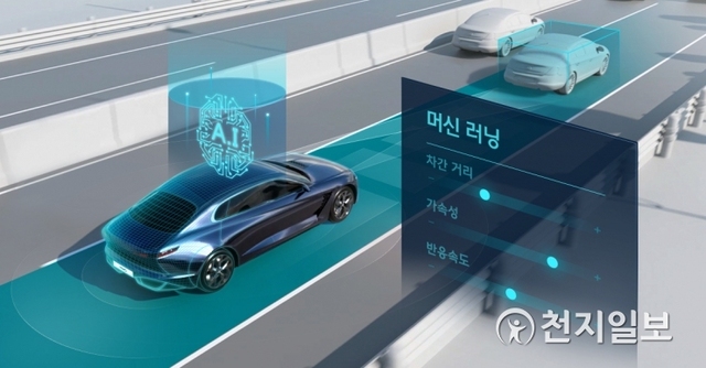 현대자동차와 기아자동차는 운전자의 주행성향에 맞는 부분 자율주행을 구현하는 기술인 머신러닝 기반 스마트 크루즈 컨트롤(SCC-ML)을 세계 최초로 개발했다. (제공: 현대·기아자동차) ⓒ천지일보 2019.10.21