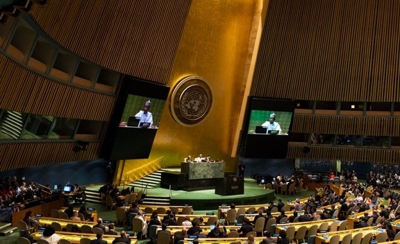 유엔(UN)총회 모습 (출처: UN)
