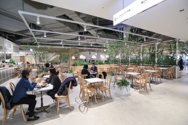 리뉴얼 오픈한 현대백화점 미아점 전문식당가 내부 전경. (제공: 현대백화점)