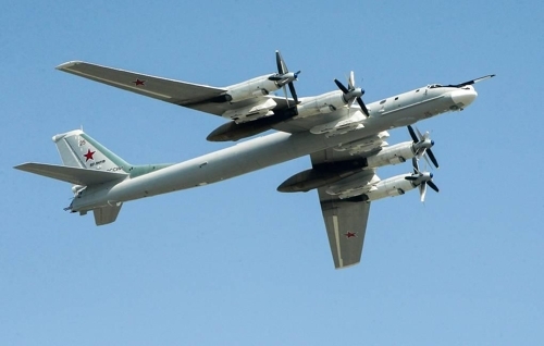 러시아 전략폭격기 투폴례프(Tu)-95MS (출처: 연합뉴스)