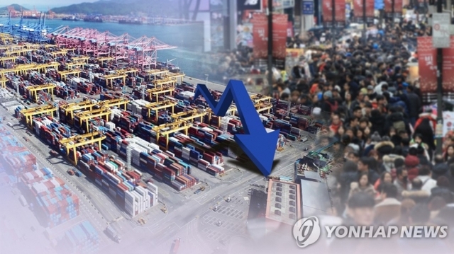 무디스 “韓경제 성장률 올해 2.1%·내년 2.2%로 하향”(CG). (출처: 연합뉴스)