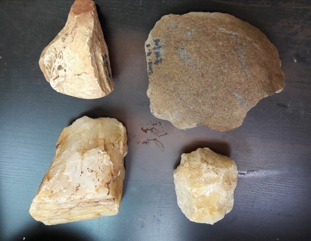 파주 육계토성지에서 발견된 구석기 유물