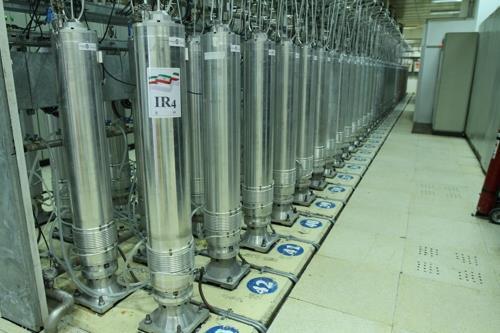 이란 나탄즈 우라늄 농축시설의 원심분리기 (출처: 연합뉴스)