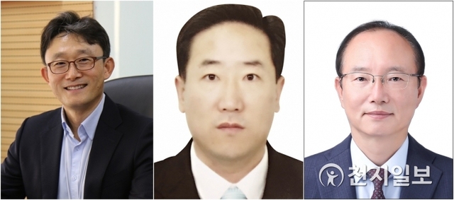 왼쪽부터 박윤영 KT 사장, 신현옥 KT 부사장, 이철규 KT 부사장. (제공: KT) ⓒ천지일보 2020.1.16