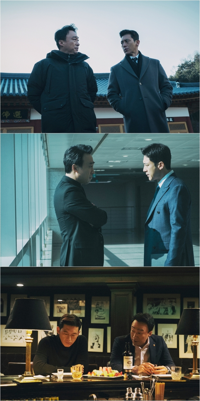 ‘머니게임’ 이성민과 손 잡은 고수 (제공: tvN)