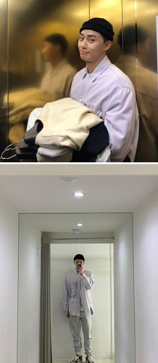 박서준 비니 (출처: 박서준 인스타그램)