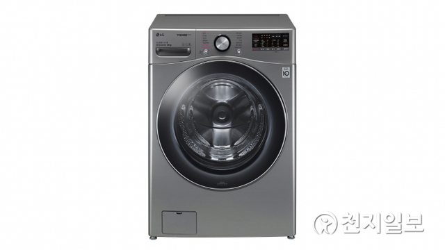LG전자가 양이 많거나 부피가 큰 빨래도 한번에 세탁할 수 있는 인공지능(AI) DD(Direct Drive)세탁기 ‘LG 트롬 세탁기 씽큐’를 이번 주말 출시한다고 20일 밝혔다. (제공: LG전자) ⓒ천지일보 2020.4.20