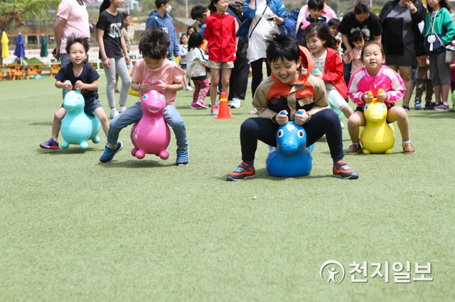 서울 경마공원에서 이전에 열린 어린이날 행사 모습 (제공: 한국마사회) ⓒ천지일보 2020.4.27