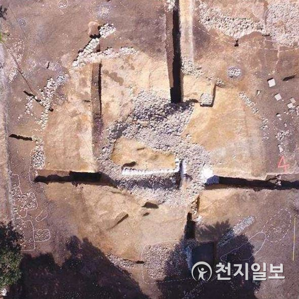 경주 황남동 120호분 일원 전경 (제공: 문화재청) ⓒ천지일보 2020.5.27