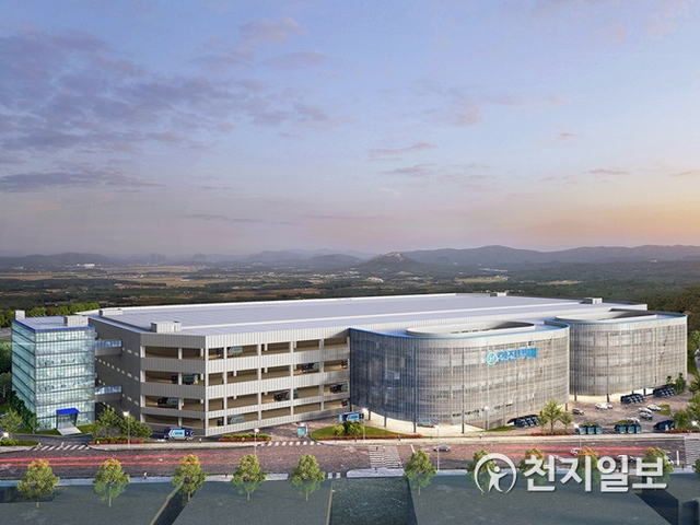 대전에 들어서는 한진 메가허브 물류센터 조감도. (제공: 대전시) ⓒ천지일보 2020.6.18