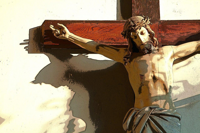 십자가에 달린 예수. (출처: 게티 이미지 뱅크)