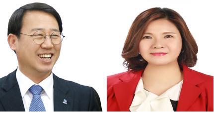 박춘호 의장(왼쪽)․이금재 부의장. (제공: 시흥시의회) ⓒ천지일보 2020.7.5