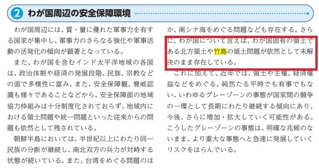 14일 일본 방위성이 2020년판 공개한 방위백서에는 독도가 일본 땅이라는 억지 주장이 실렸다. 사진은 일본 방위성 홈페이지 갈무리. (출처: 뉴시스)