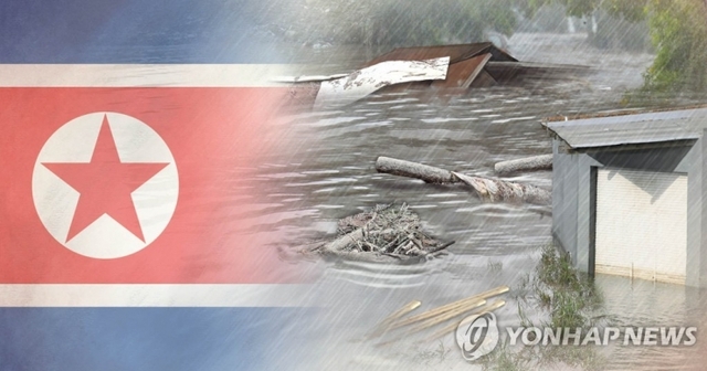 북한 홍수피해 (출처: 연합뉴스)