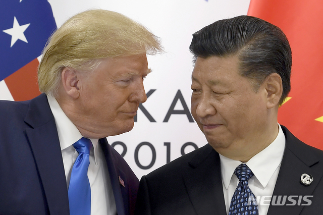 도널드 트럼프 미 대통령(왼쪽)과 시진핑 중국 국가 주석. (출처: 뉴시스)