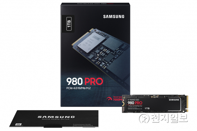 삼성전자가 역대 최고 성능의 차세대 소비자용 SSD(Solid State Drive) ‘980 PRO’를 출시한다고 23일 밝혔다. (제공: 삼성전자) ⓒ천지일보 2020.9.23