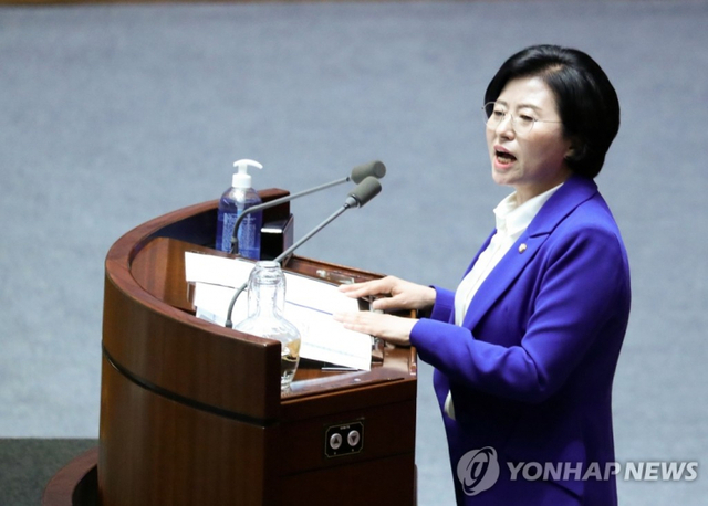더불어민주당 양경숙 의원 (출처: 연합뉴스)