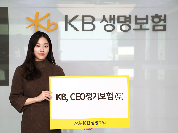 KB생명보험 ‘KB, CEO 정기보험 무배당’. (제공: KB생명보험) ⓒ천지일보 2020.10.19