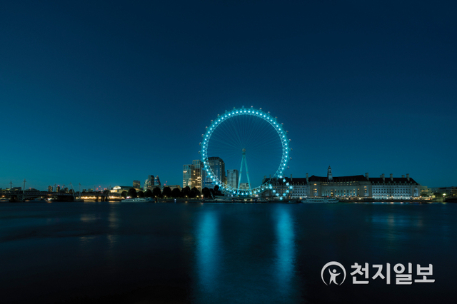 Hyundai The London Eye  IONIQ 브랜드 런칭 캠페인 (런던아이) 이미지. (제공: 현대자동차) ⓒ천지일보 2020.10.20