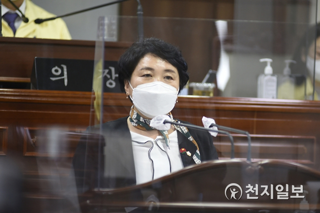 순천시의회 김미연 의원. (제공: 순천시의회) ⓒ천지일보 2020.10.28
