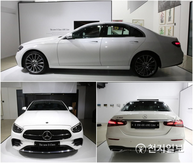 [천지일보=김정필 기자] 더 뉴 메르세데스-벤츠 E 350 4MATIC AMG 외관디자인. ⓒ천지일보 2020.10.27