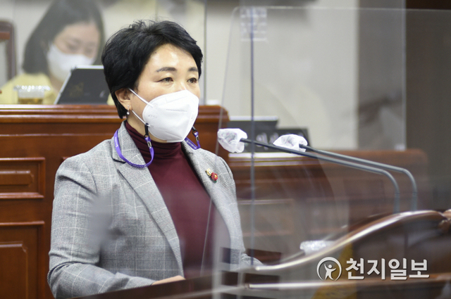 순천시의회 김미연 의원. (제공: 순천시의회) ⓒ천지일보 2020.11.24