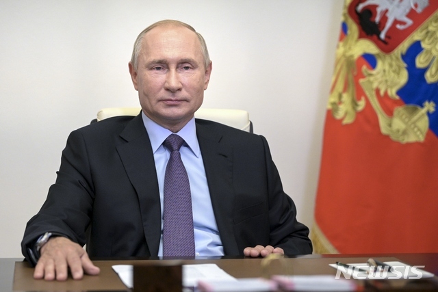 블라디미르 푸틴 러시아 대통령. (출처: 뉴시스)