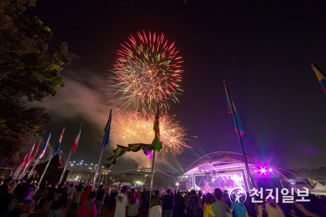 천안흥타령춤축제 전경. (제공: 천안시) ⓒ천지일보 2020.12.4