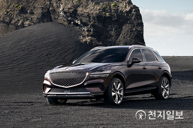 8일 전 세계에 공개된 제네시스 ‘GV70’. (제공: 현대자동차) ⓒ천지일보 2020.12.8