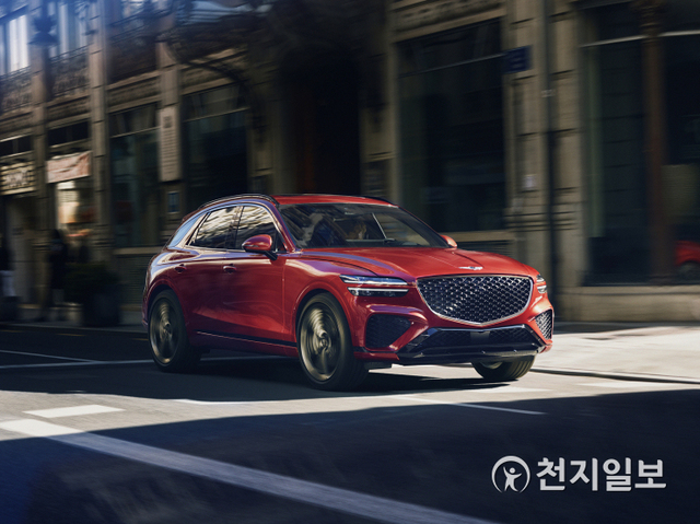 8일 전 세계에 공개된 제네시스 ‘GV70’. (제공: 현대자동차) ⓒ천지일보 2020.12.8