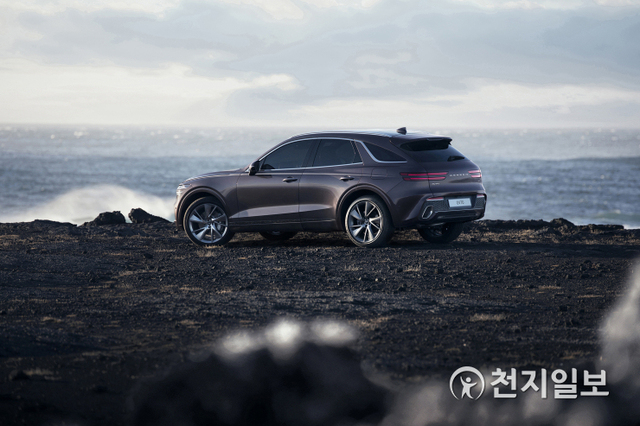 8일 전 세계에 공개된 제네시스 ‘GV70’. (제공: 현대자동차) ⓒ천지일보 2020.12.8