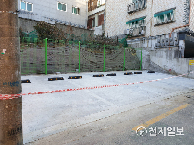 자투리땅 활용 주차장 조성사업. (제공: 동작구) ⓒ천지일보 2020.12.14