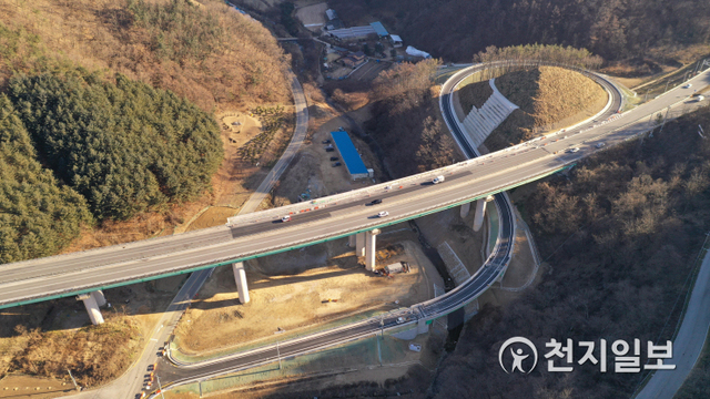 광덕면 국도23호~천안추모공원 연결도로. (제공: 천안시) ⓒ천지일보 2020.12.29