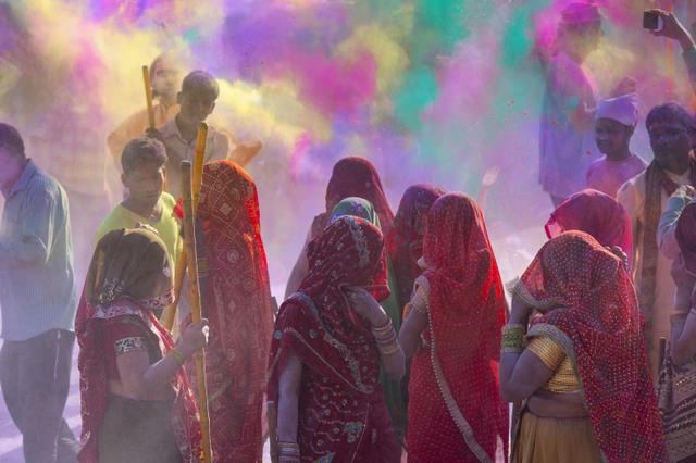 인도 홀리 축제(출처: 게티이미지뱅크)
