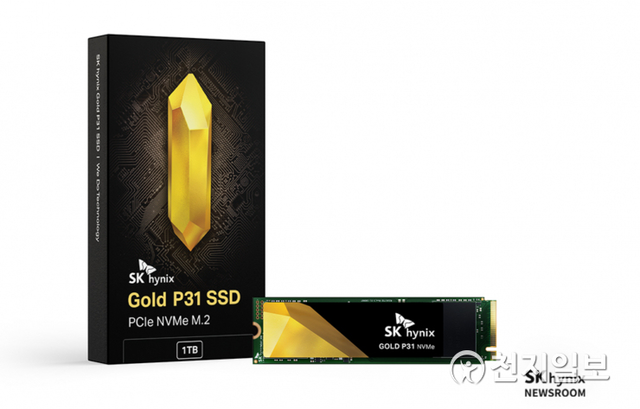 SK하이닉스가 소비자용 솔리드 스테이트 드라이브(SSD) 제품 ‘Gold P31’과 ‘Gold S31’을 국내 시장에 정식 출시했다고 18일 밝혔다. (제공: SK하이닉스) ⓒ천지일보 2021.1.18