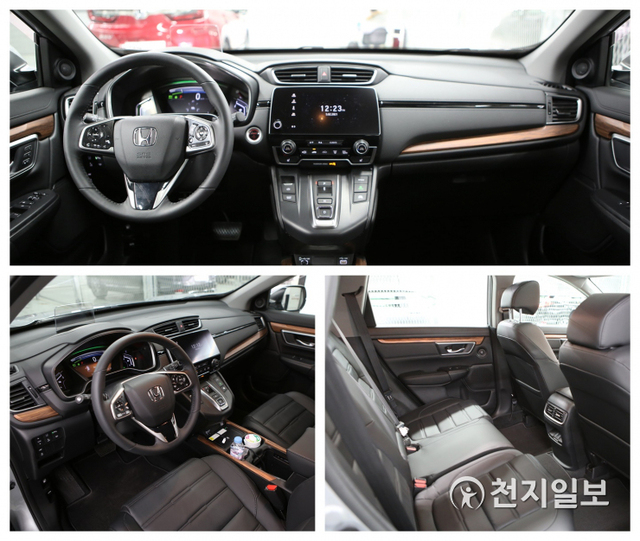 뉴 CR-V 하이브리드 실내모습. ⓒ천지일보 2021.2.5