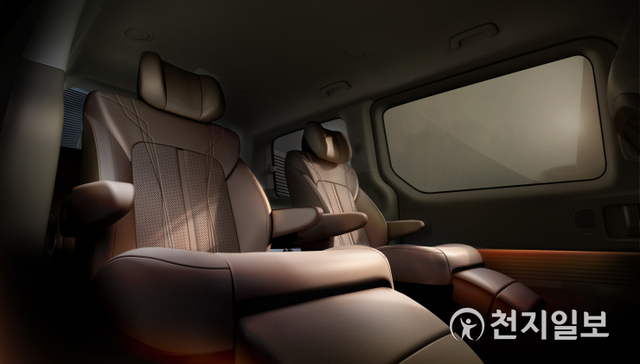 스타리아 라운지 내장 티저 이미지. (제공: 현대자동차) ⓒ천지일보 2021.3.11