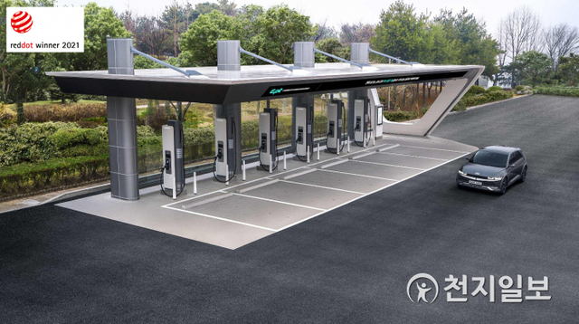 현대자동차그룹이 초고속 충전 브랜드 ‘E-pit’를 공개하며 초고속 충전 인프라를 구축에 나선다고 23일 밝혔다. (제공: 현대자동차그룹) ⓒ천지일보 2021.3.23