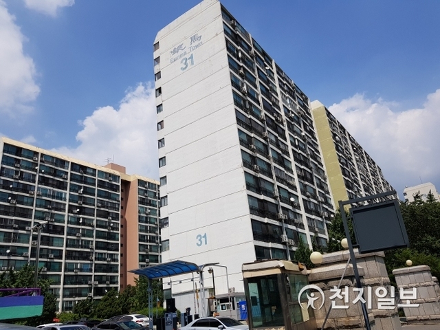 [천지일보=유영선 기자] 서울 강남구 대치동 은마아파트의 모습. ⓒ천지일보 2018.8.8