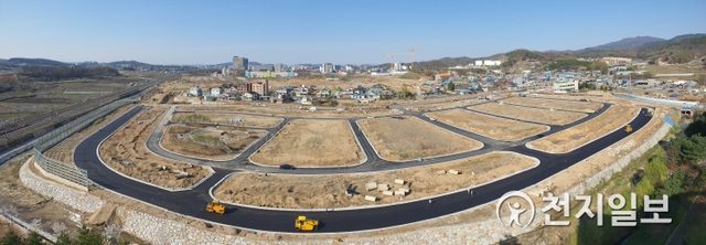 천안 부성지구 도시개발사업 현장. (제공: 천안시) ⓒ천지일보 2021.4.13