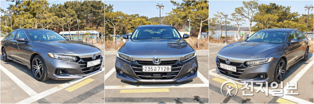 혼다 ‘뉴 어코드 하이브리드’. ⓒ천지일보 2021.4.21