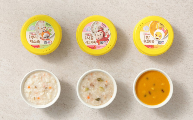 순한죽 3종. (제공: 오뚜기)